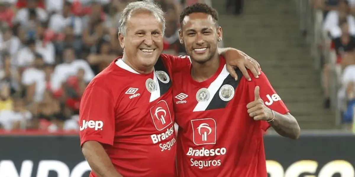 O maior ídolo da história do Flamengo saiu em defesa de Neymar