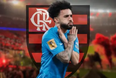 O time rubro-negro ainda sonha com a expectativa de ter o jogador