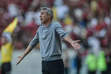 O treinador Paulo Sousa despediu-se do Rubro-Negro com mensagem endereçada aos atletas e torcida