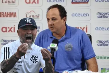 O treinador teve uma fala polêmica após o último jogo contra o rubro-negro