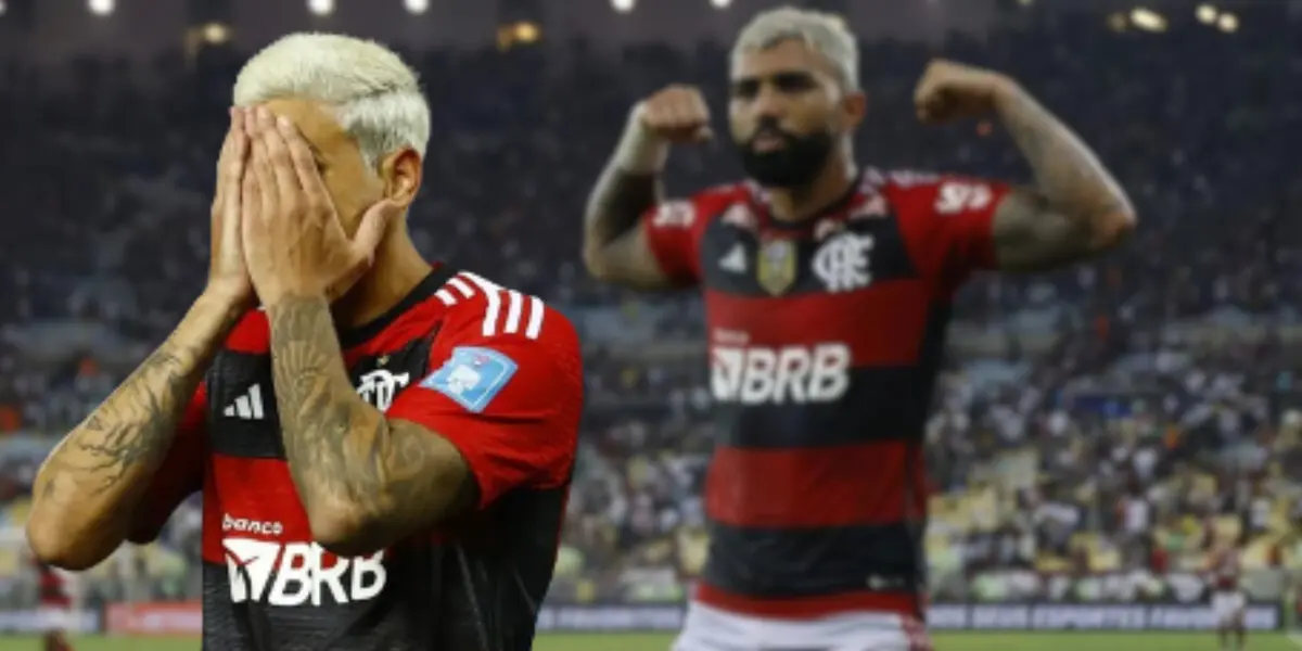 Os atacantes estão disputando a titularidade na equipe do Flamengo