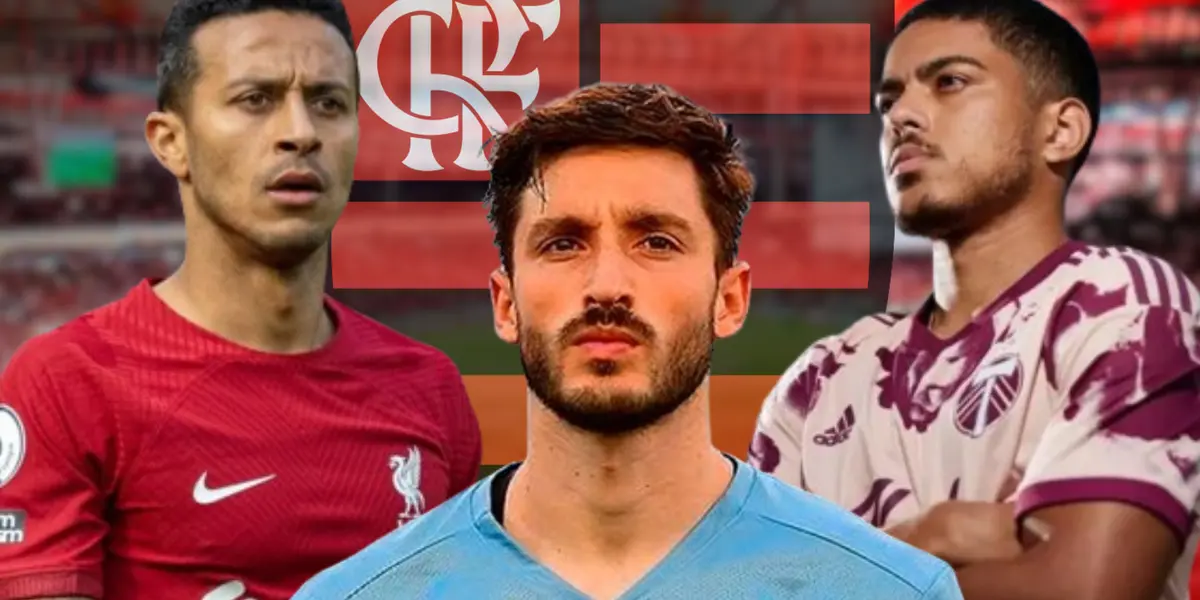 Thiago Alcântara, Matías Viña e Evander