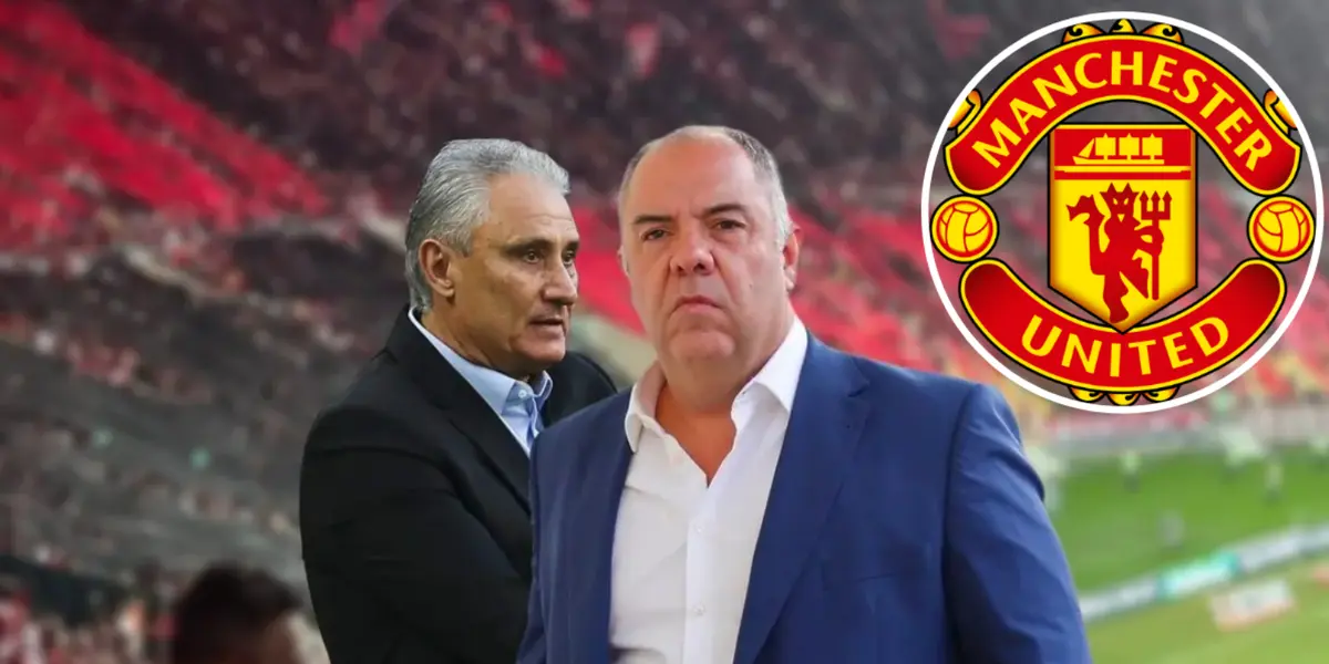 Tite e Marcos Braz no Flamengo