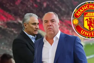 Tite e Marcos Braz no Flamengo