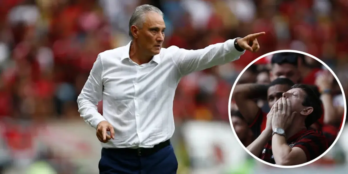 Tite no comando técnico do Flamengo
