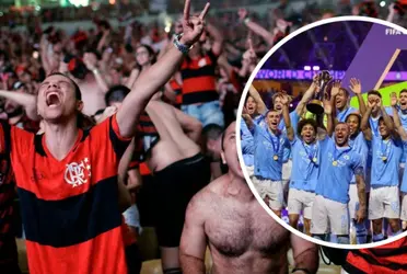 Torcida rubro-negra ficou eufórica com a derrota do rival