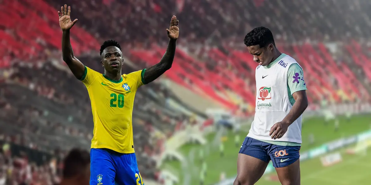 Vini Jr e Endrick, futuros companheiros do Real Madrid